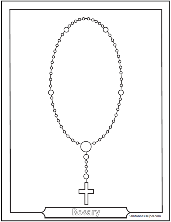 How To Pray The Rosary Instructions And Prayers At St  Anne's