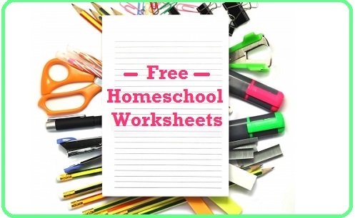 Free Homeschooling Worksheets