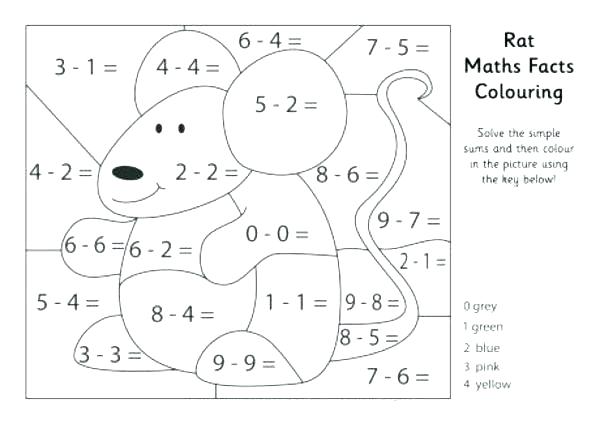 Algebra Coloring Worksheets Addition Equations And Subtraction Pdf