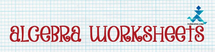 Algebra Worksheets  Printable High School Math Worksheets