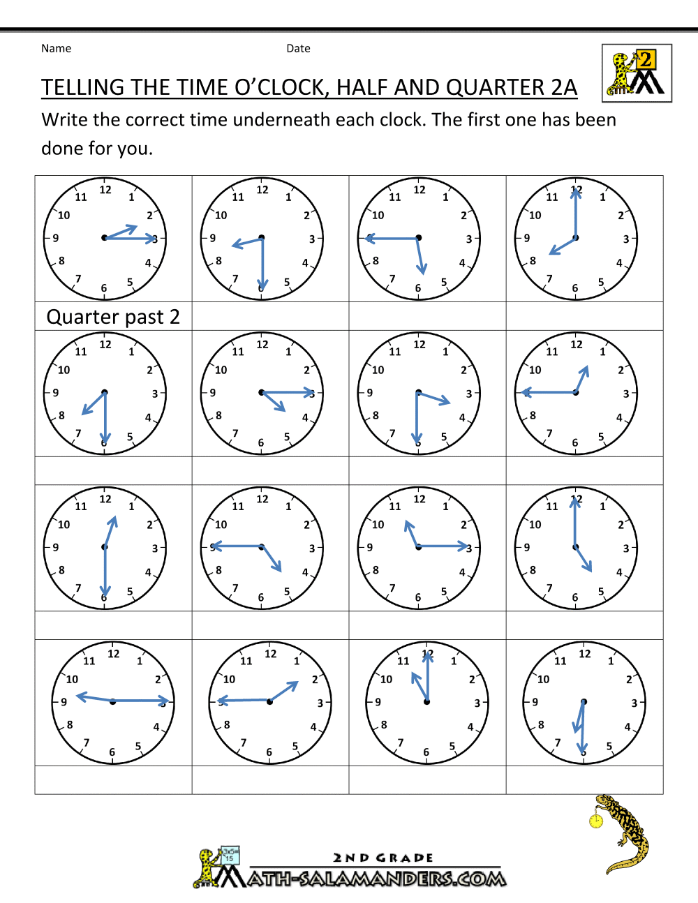 Clock Sheet