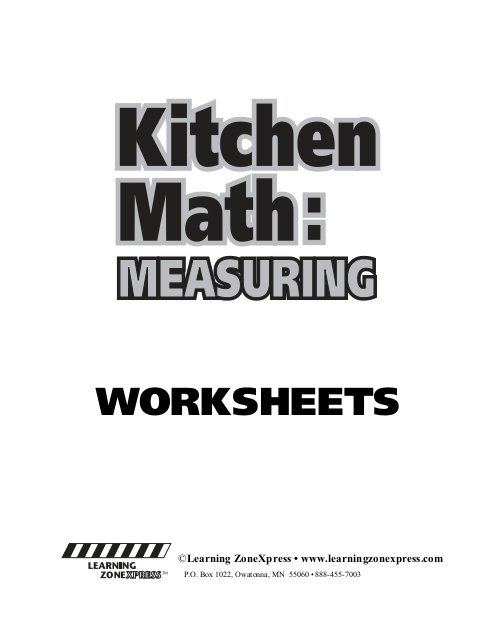 Kitchen Math W