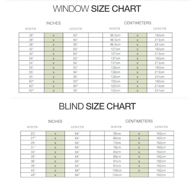 Window Measuring Worksheets