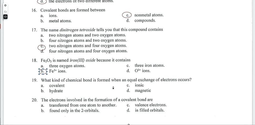 Naming Ionic Compounds Practice Worksheet Answers