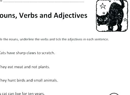 Nouns And Verbs Worksheets 2nd Grade â Mondialdirect Info