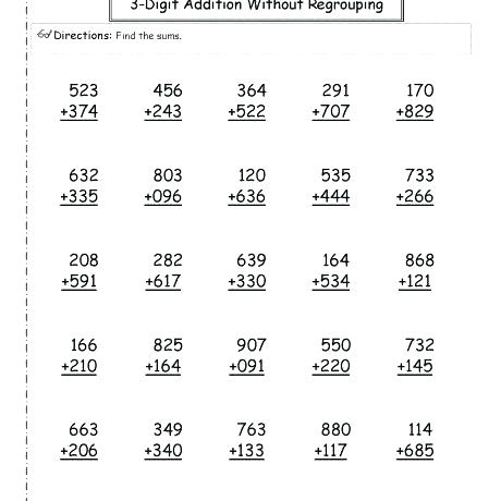 Printable Subtraction Worksheets With Borrowing â Mdepot Info