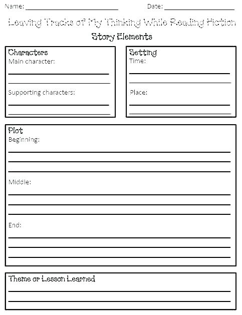 Theme Worksheets Middle School Note And Worksheet Identifying