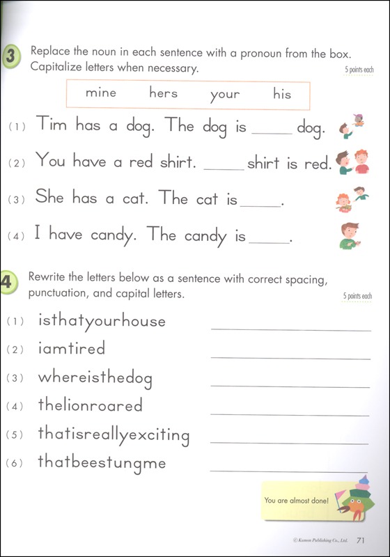 Kumon Writing Workbook Grade 1, Kumon Publishers, 028755