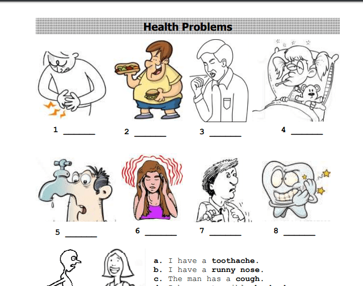 Health Worksheets For Elementary Health Worksheets For Elementary