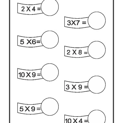 A2zworksheets  Worksheets Of Dodging Tables