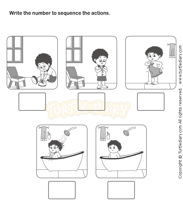 Picture Sequence Worksheet 10