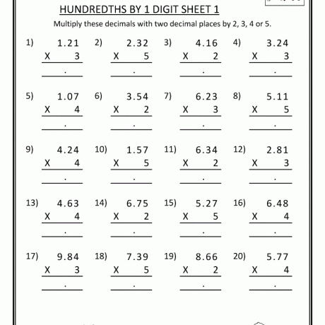 5th Grade Math Worksheets Pdf For Free Download â Free Printables