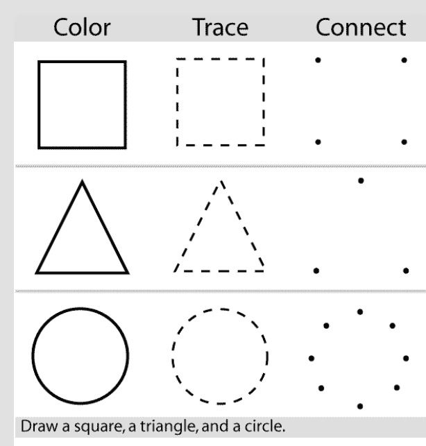 Practice Drawing Shapes