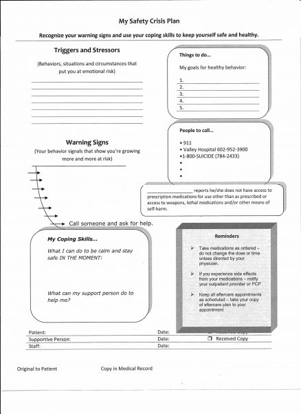 Honesty In Recovery Worksheets
