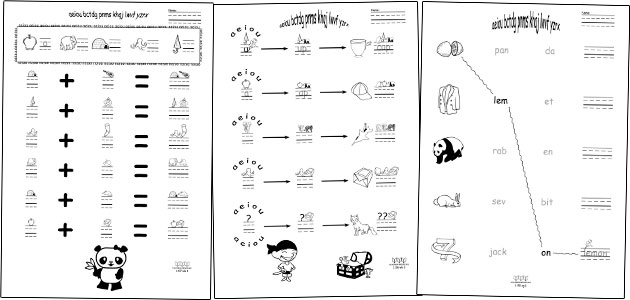 Phonics Worksheets