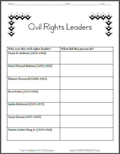 Civil Rights Leaders