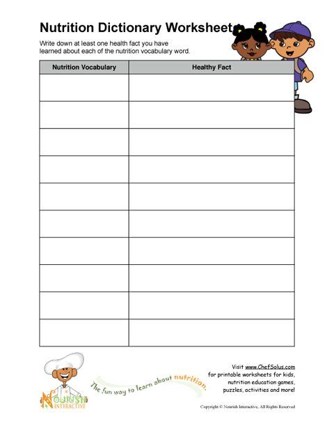 Free Printable Worksheets