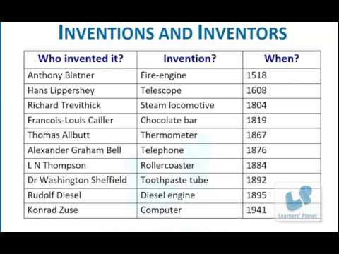 1st Grade English Comprehension Worksheets On Inventors And