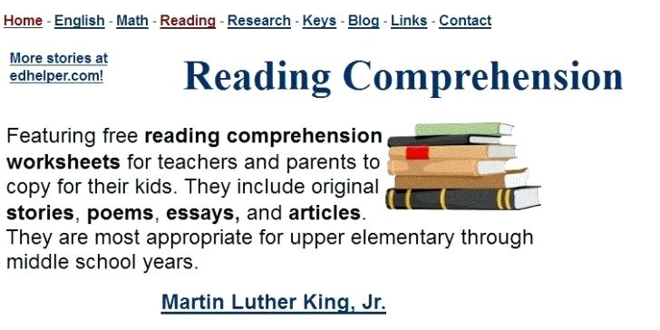 Kindergarten Comprehension Worksheets Reading Comprehension