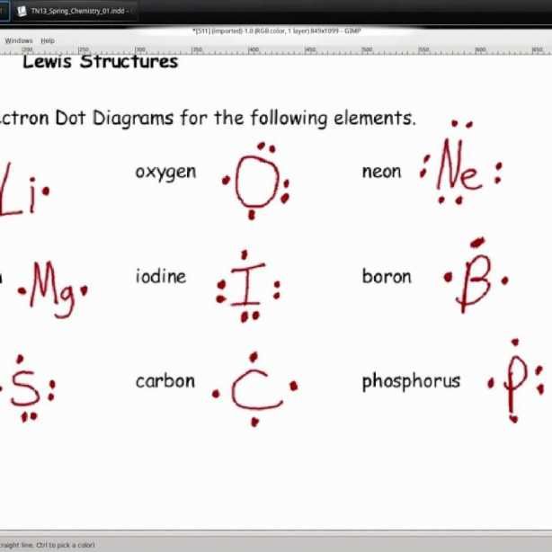 Lewis Structure Worksheet 1 Answer Key