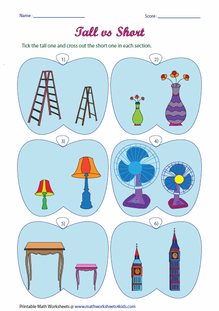 Short Object Examples Long And Short Objects Png Transparent Long And Short Objects Png ...