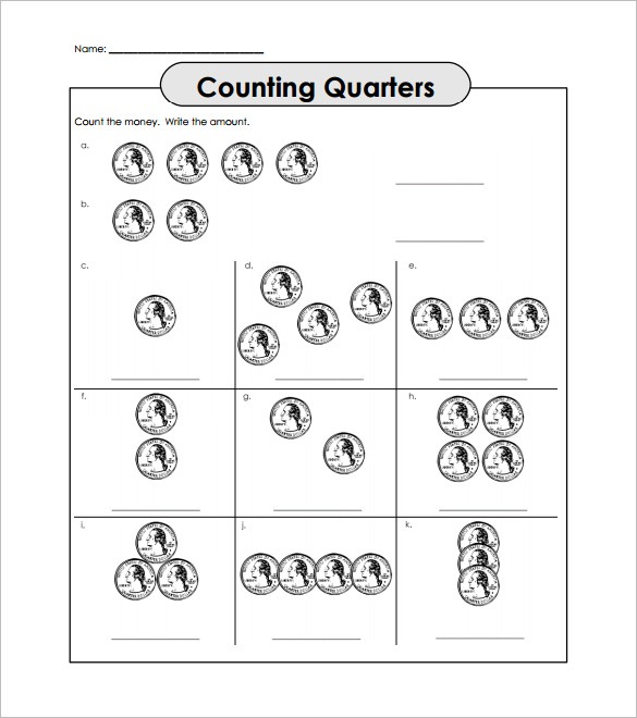 12+ Money Math Worksheet Templates â Free Word, Pdf Documents