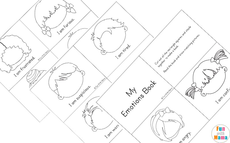 Feelings Activities + Emotions Worksheets For Kids