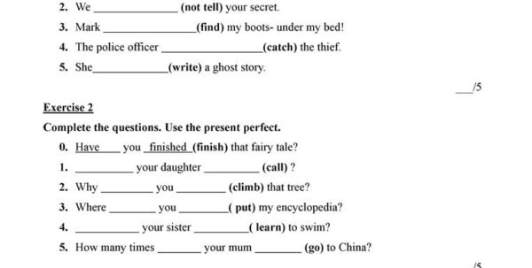 Present Perfect Simple Worksheet Free Esl Printable Worksheets In