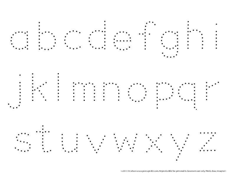 Printable Worksheet For Preschool Alphabets Worksheets
