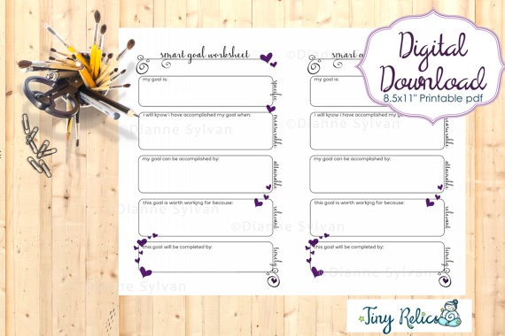 12 Goal Setting Worksheet Template Ideas