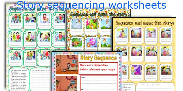 Story Sequencing Worksheets