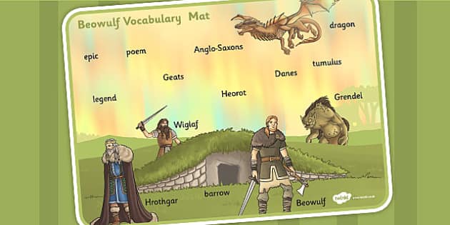 Beowulf Vocabulary Mat