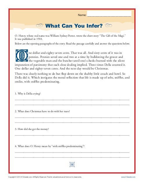 What Can You Infer