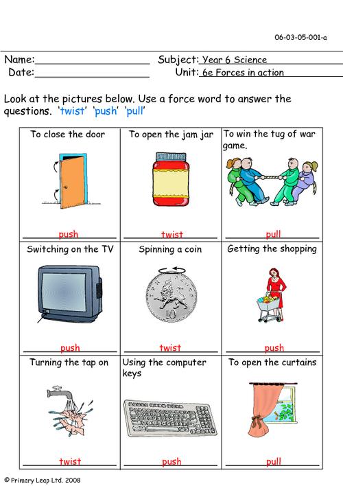 push-pull-forces-worksheets