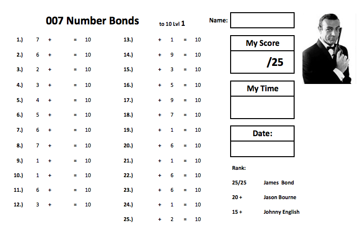 007 Number Bonds