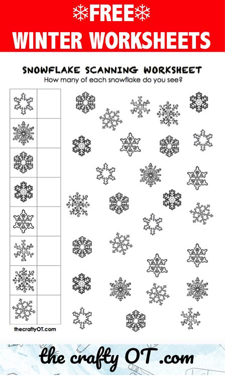 Free Winter Worksheets