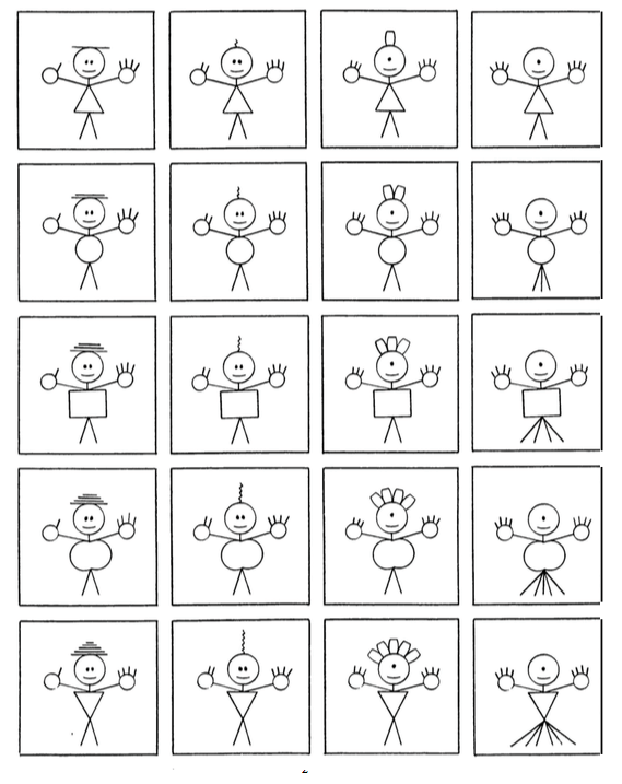 Alien Periodic Table With Drawings