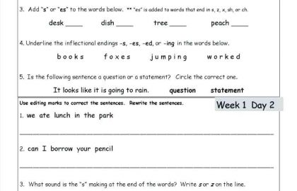 3rd Grade Language Worksheets 8th Grade Language Arts Worksheets