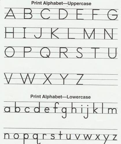 Printables  Abc Handwriting Worksheets  Lemonlilyfestival
