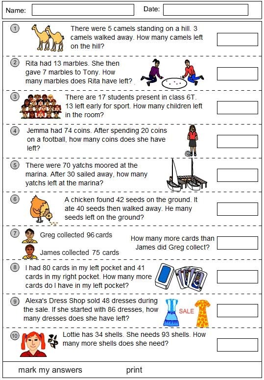 7th grade problem solving activities