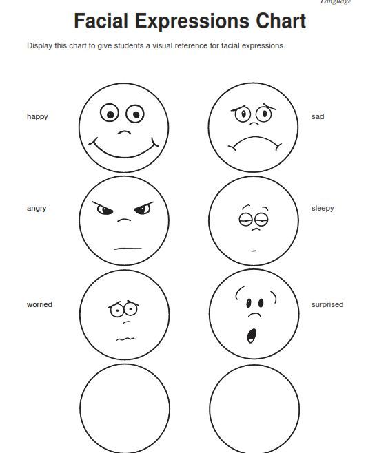 Emotions Worksheets For Kindergarten Worksheets For All Download