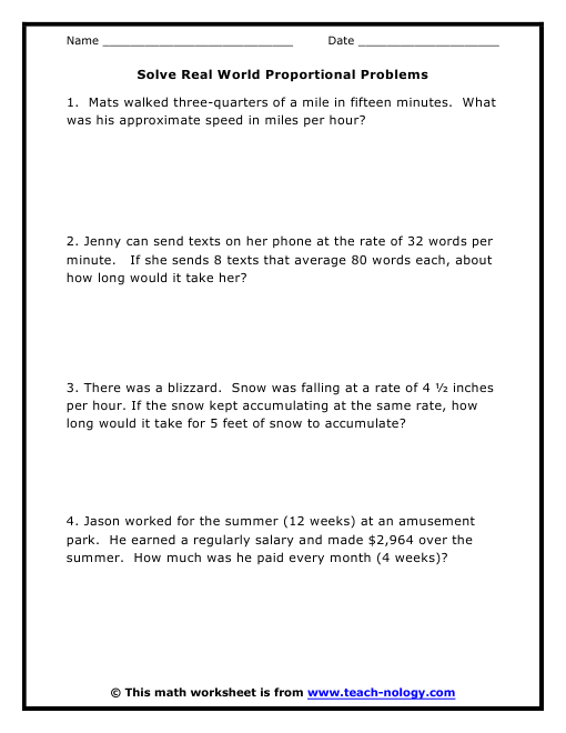 Printables  Ratios And Proportions Worksheets 7th Grade