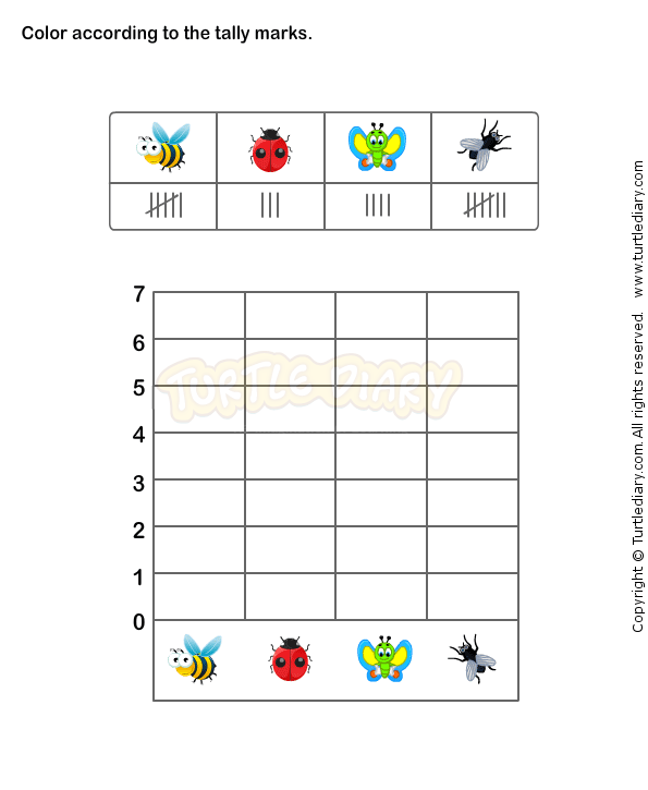 Tally Chart Worksheet 1