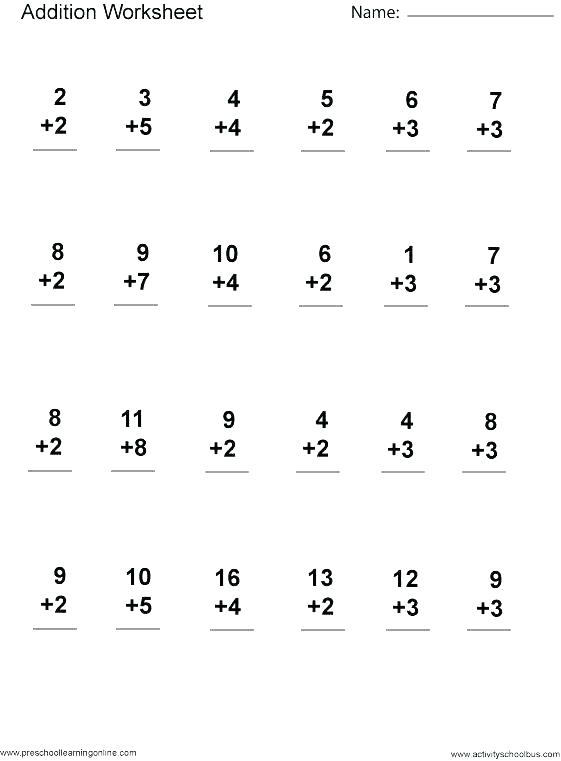 Addition Coloring Worksheets For First Grade Math Pages In To