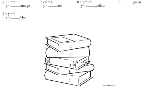 Mixed Review Algebra Worksheets