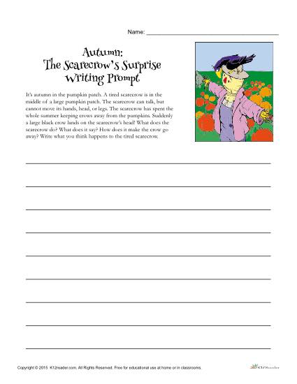 Autumn Writing Prompt