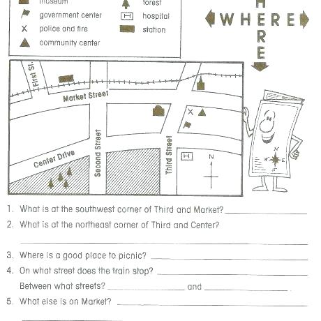 Blank Us Map Worksheet Org Free Kindergarten Skills Reading Maps