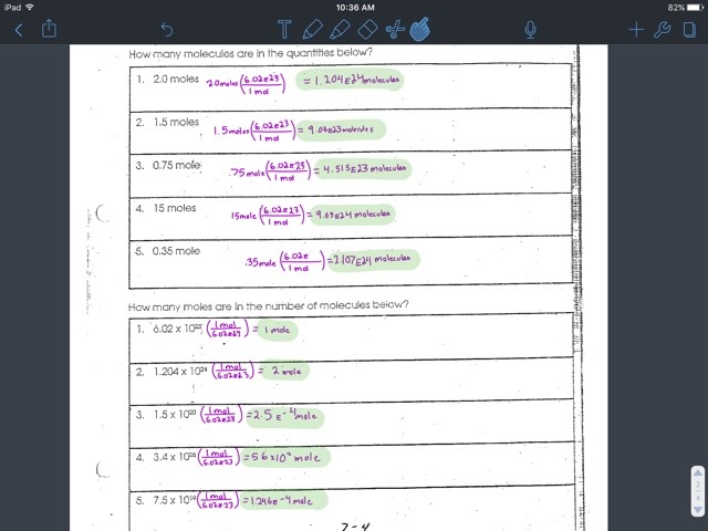 Hailey Calkins Chemistry 3  Gram Formula Mass Worksheet