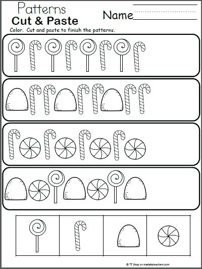 Preschool Christmas Math Worksheets â Regentphuquoc Info