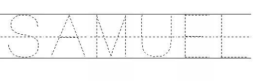 Preschool Custom Name Tracing Worksheets